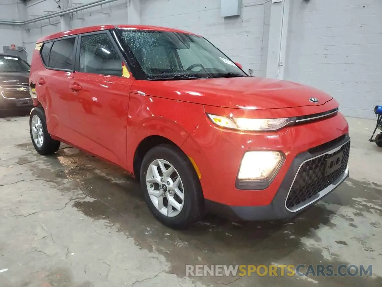 4 fotografías del automóvil dañado KNDJ23AU7M7125253 KIA SOUL 2021