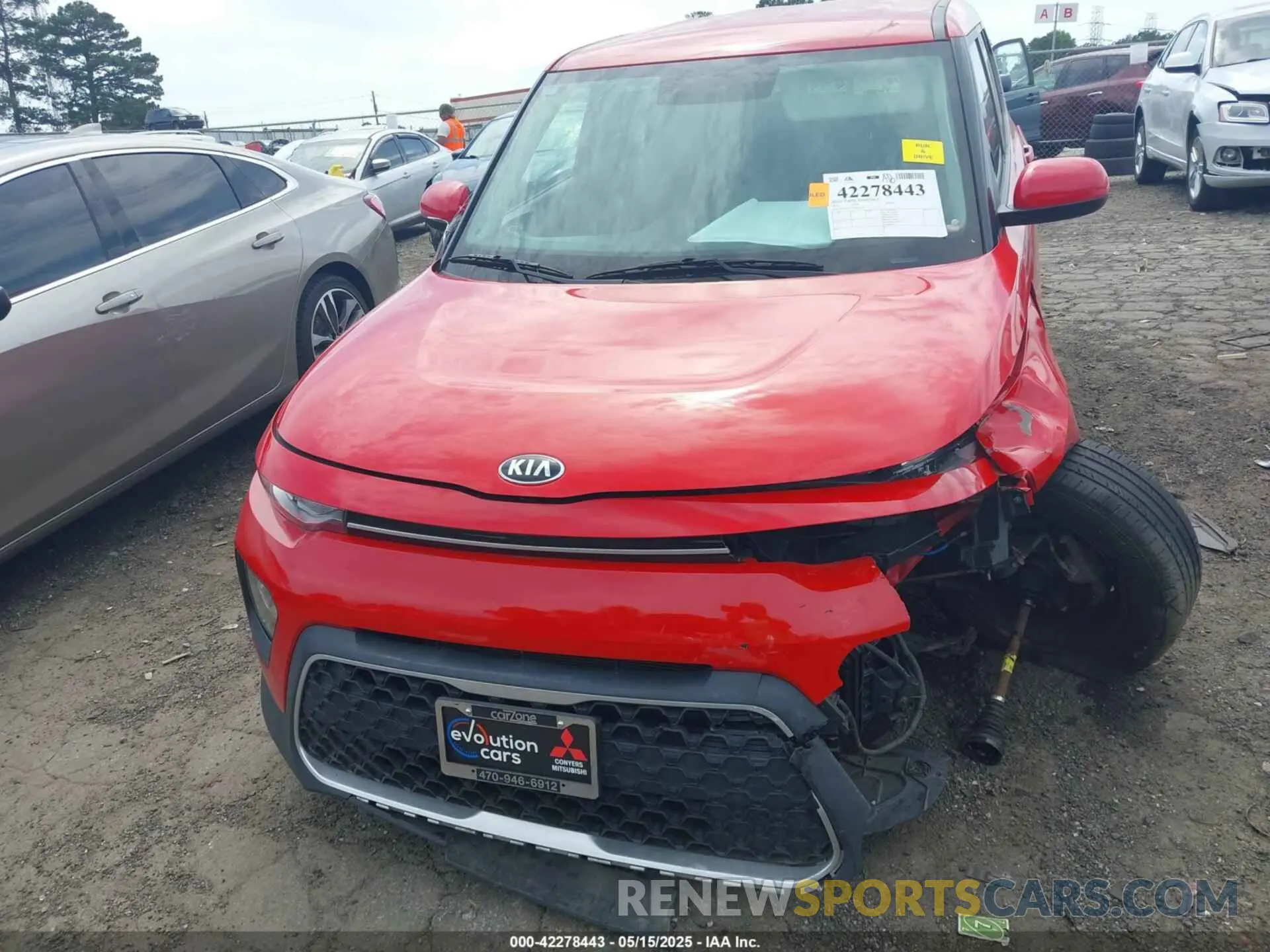12 fotografías del automóvil dañado KNDJ23AU7M7144238 KIA SOUL 2021