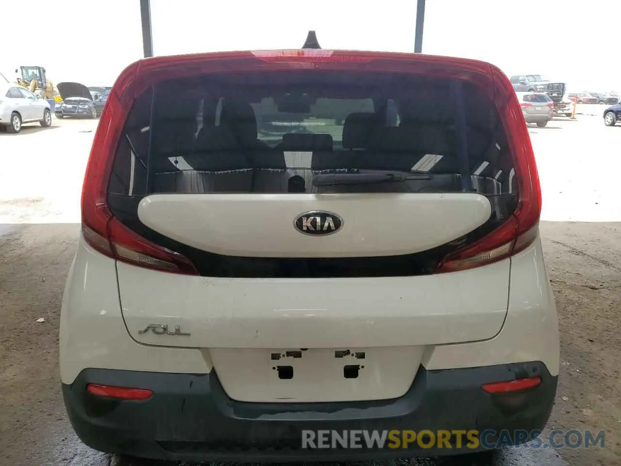 6 fotografías del automóvil dañado KNDJ23AU7M7147253 KIA SOUL 2021