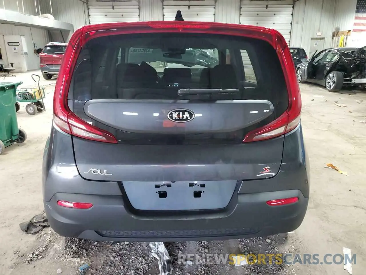 6 fotografías del automóvil dañado KNDJ23AU7M7736738 KIA SOUL 2021