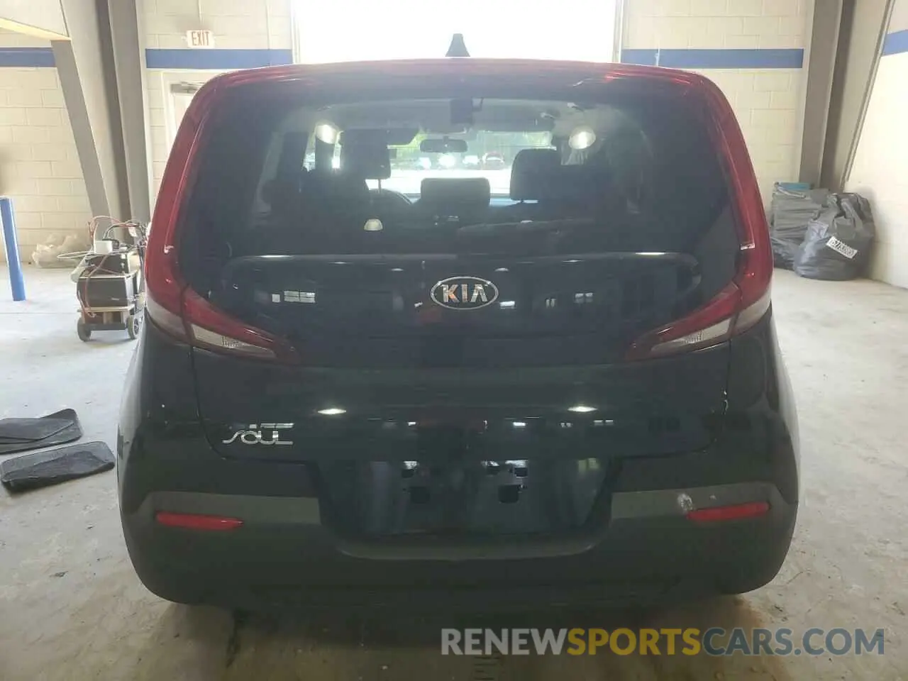 6 fotografías del automóvil dañado KNDJ23AU7M7738313 KIA SOUL 2021