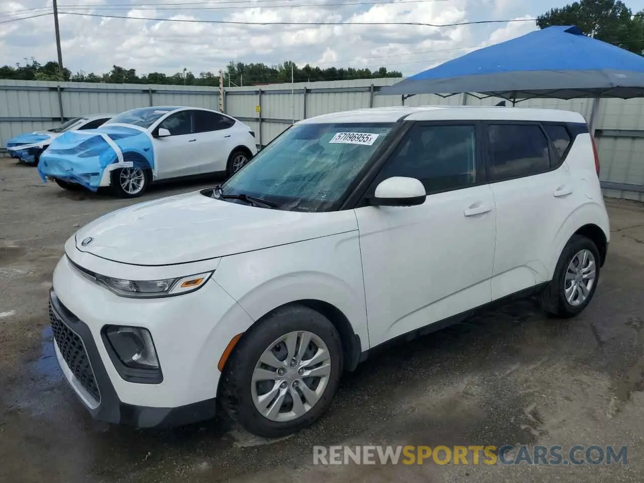 1 fotografías del automóvil dañado KNDJ23AU7M7767763 KIA SOUL 2021