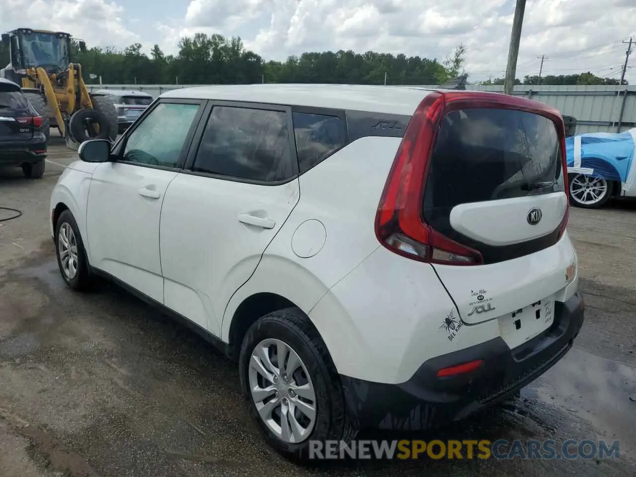2 fotografías del automóvil dañado KNDJ23AU7M7767763 KIA SOUL 2021