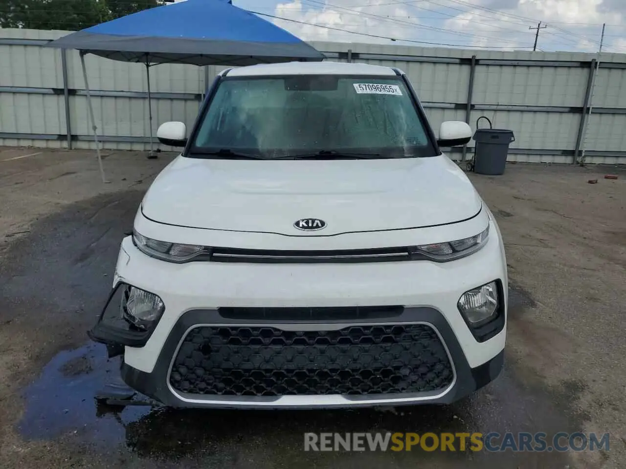 5 fotografías del automóvil dañado KNDJ23AU7M7767763 KIA SOUL 2021