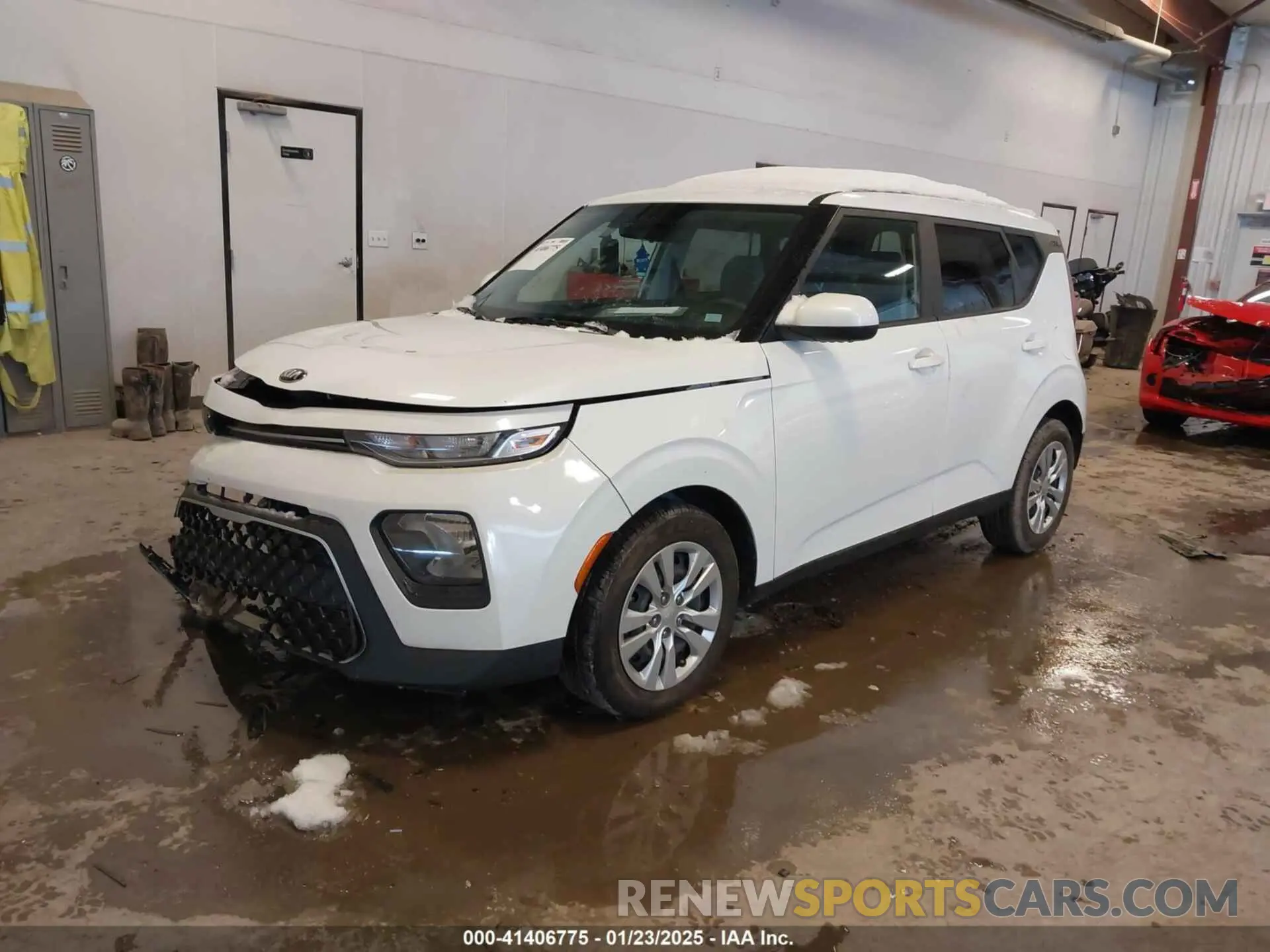 2 fotografías del automóvil dañado KNDJ23AU8M7144202 KIA SOUL 2021