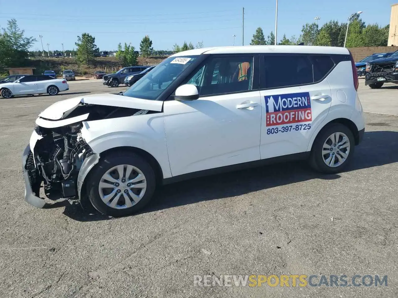 1 fotografías del automóvil dañado KNDJ23AU8M7736540 KIA SOUL 2021