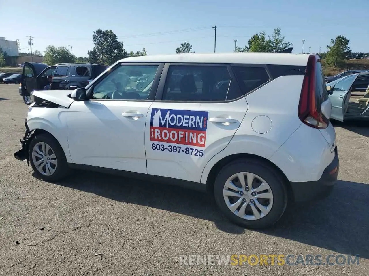 2 fotografías del automóvil dañado KNDJ23AU8M7736540 KIA SOUL 2021