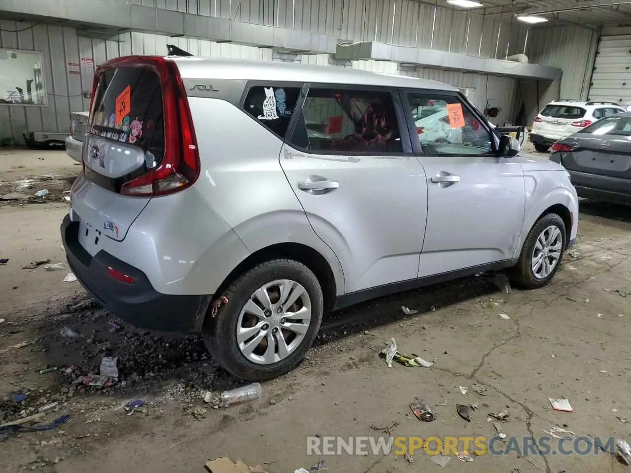 3 fotografías del automóvil dañado KNDJ23AU8M7746646 KIA SOUL 2021