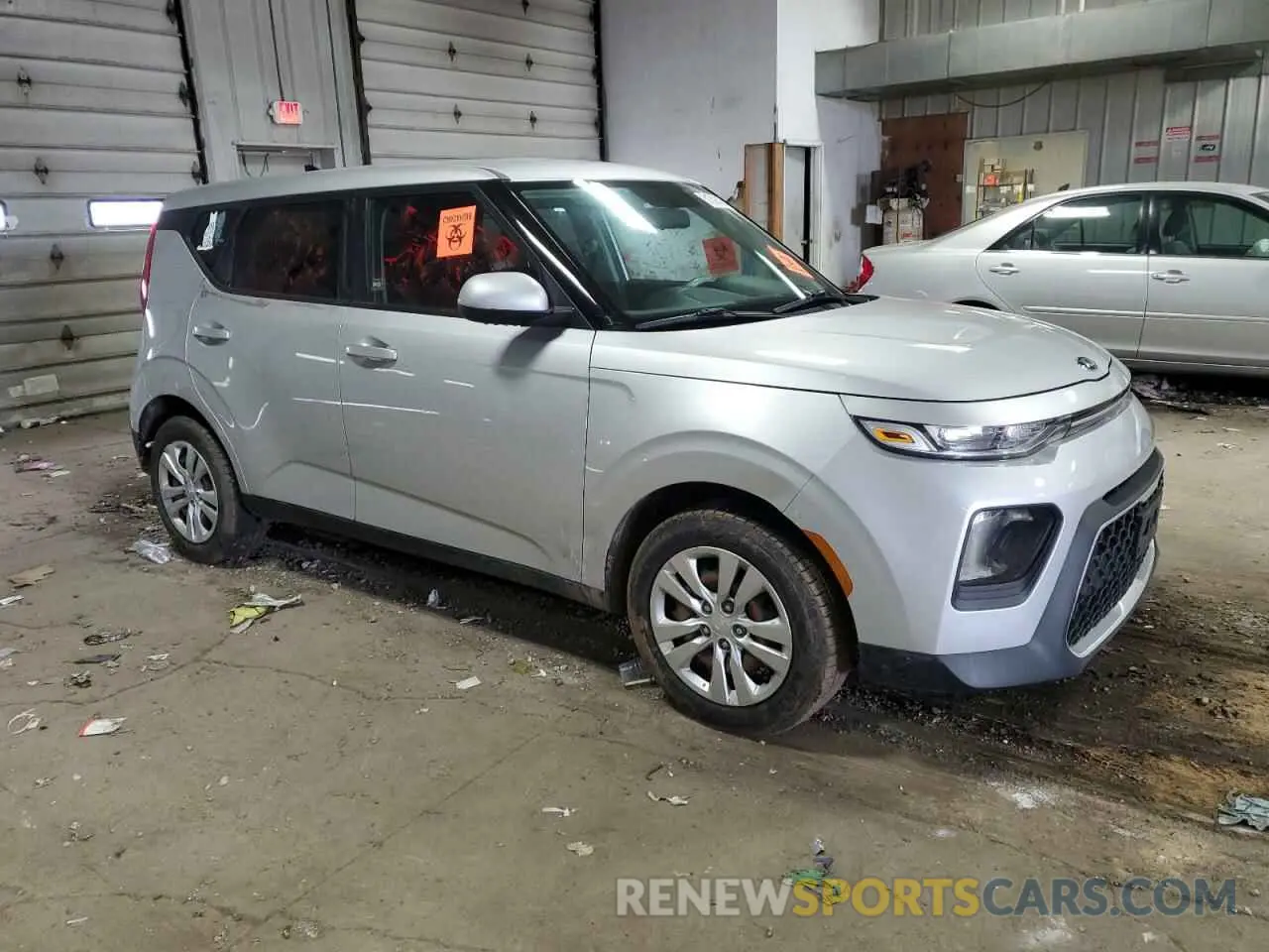4 fotografías del automóvil dañado KNDJ23AU8M7746646 KIA SOUL 2021