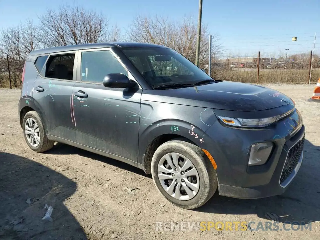 4 fotografías del automóvil dañado KNDJ23AU8M7781347 KIA SOUL 2021