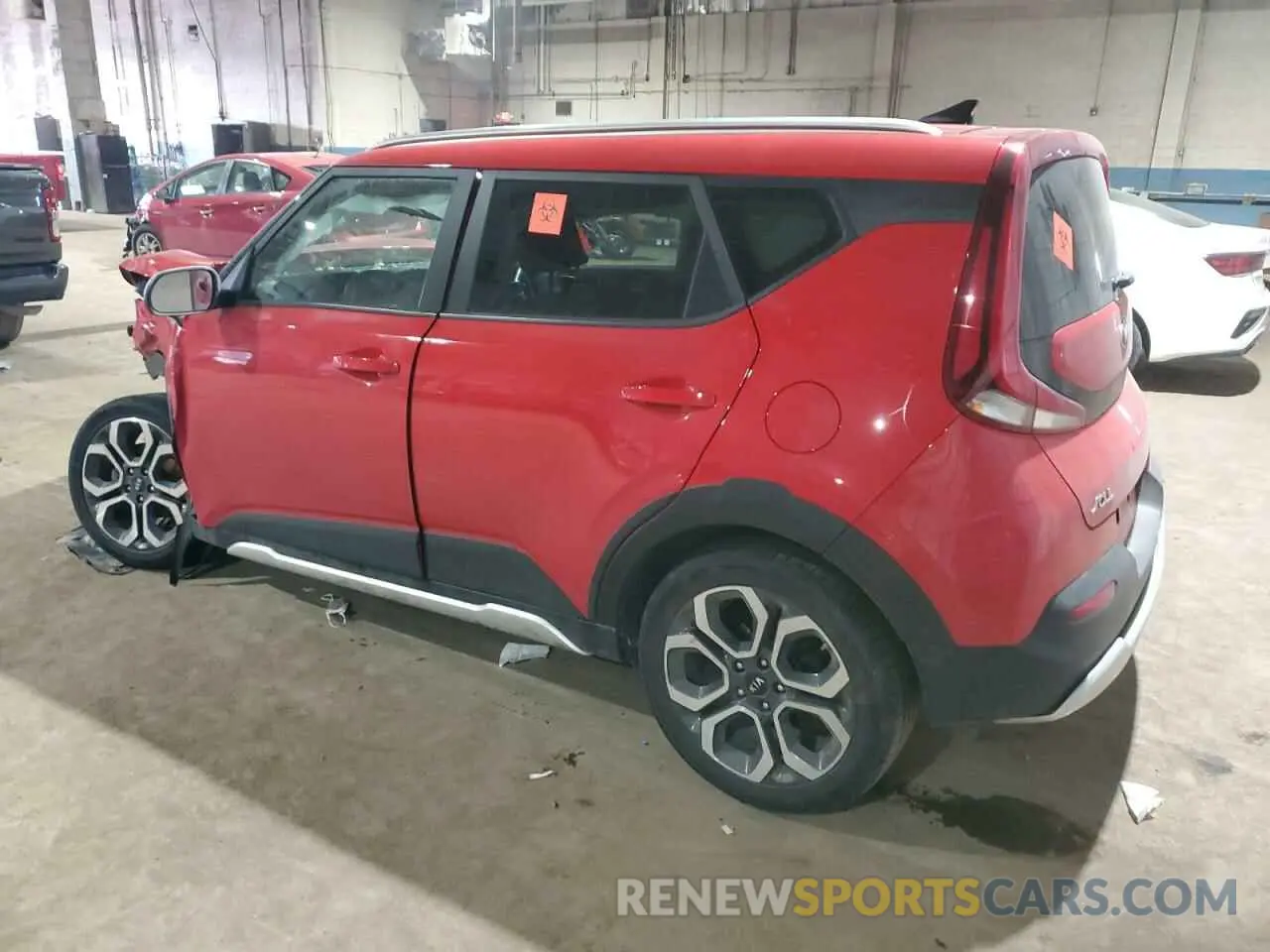 2 fotografías del automóvil dañado KNDJ23AU9M7141924 KIA SOUL 2021