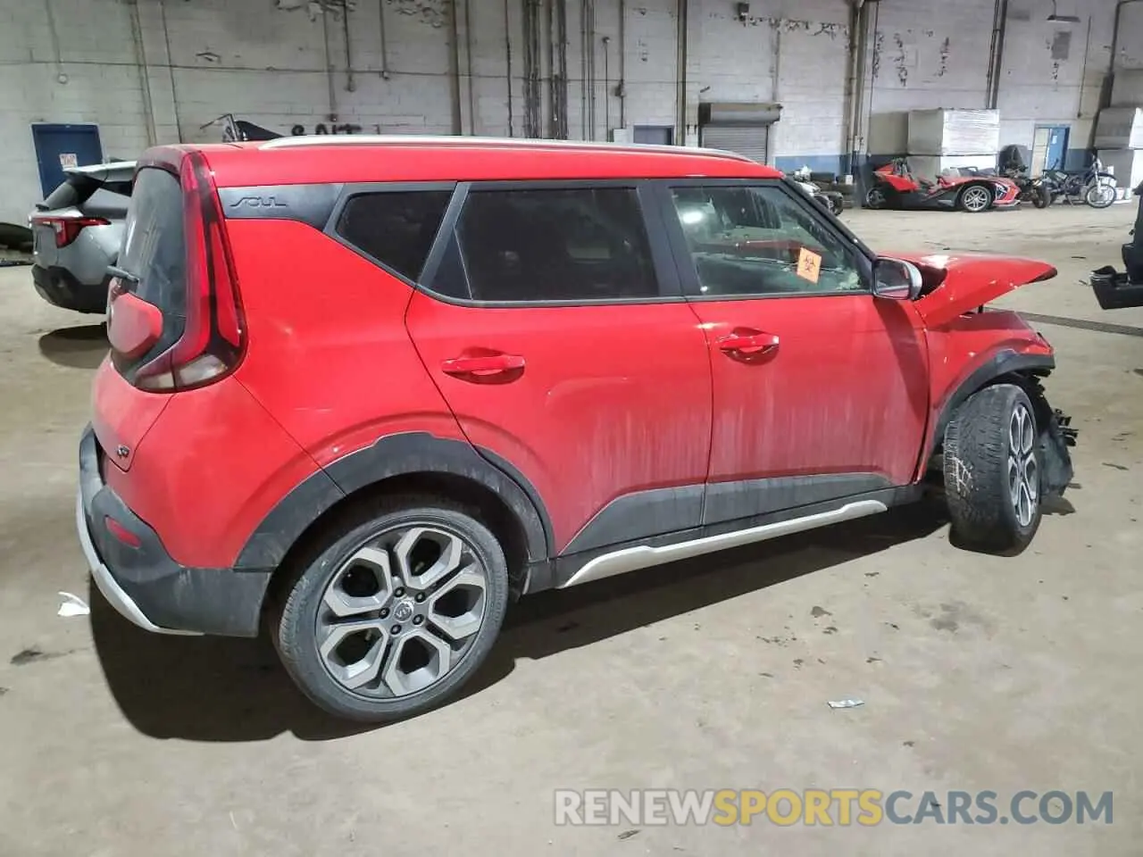 3 fotografías del automóvil dañado KNDJ23AU9M7141924 KIA SOUL 2021
