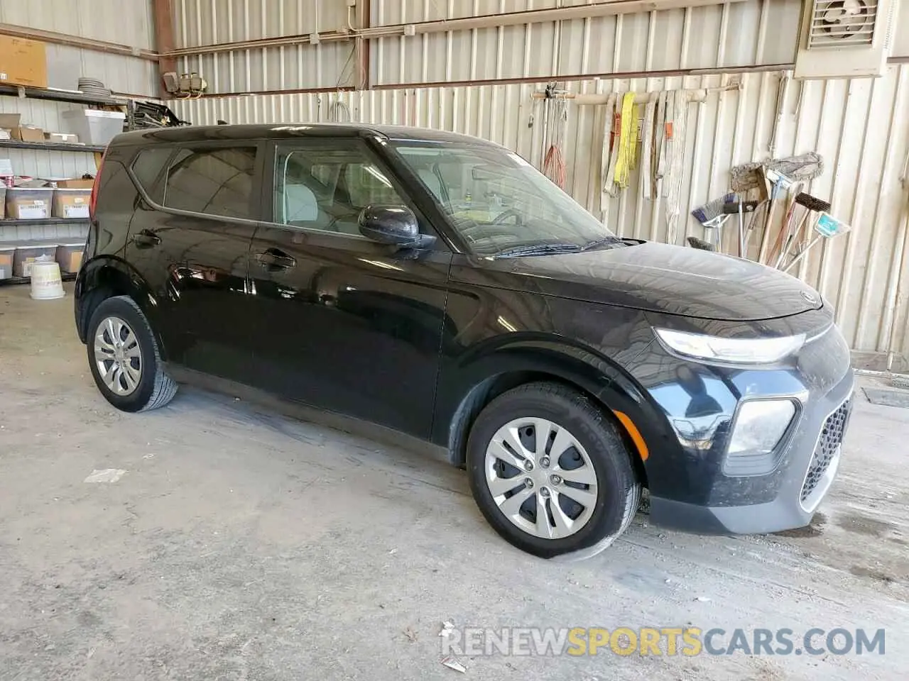 4 fotografías del automóvil dañado KNDJ23AU9M7786069 KIA SOUL 2021