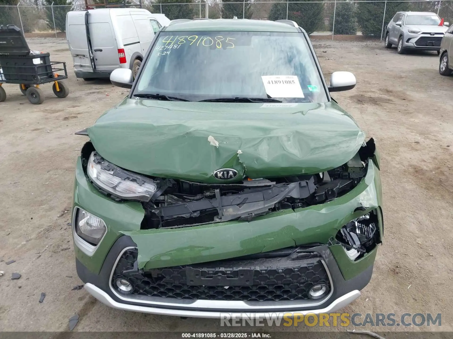 12 fotografías del automóvil dañado KNDJ23AUXM7125683 KIA SOUL 2021
