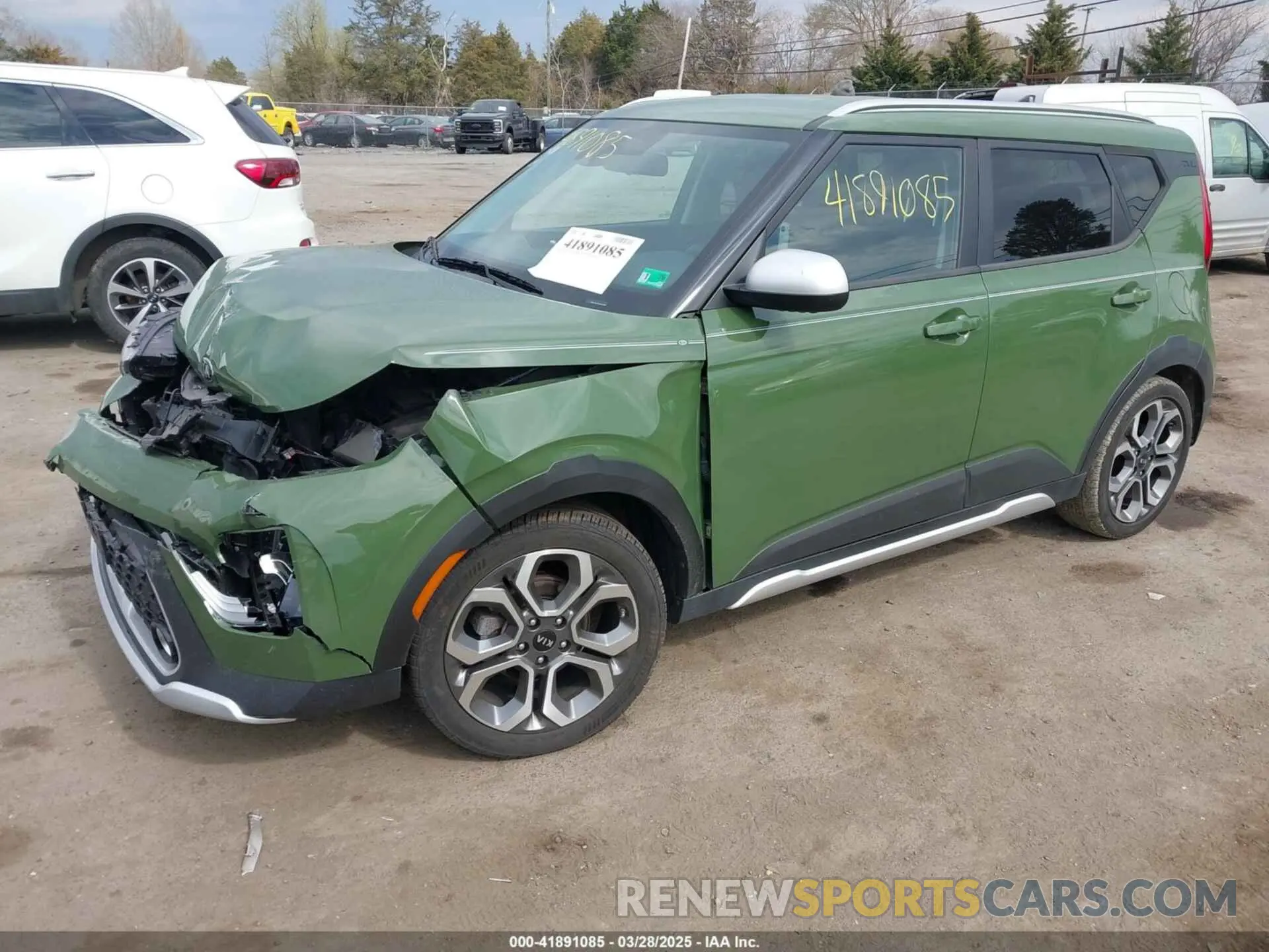 2 fotografías del automóvil dañado KNDJ23AUXM7125683 KIA SOUL 2021