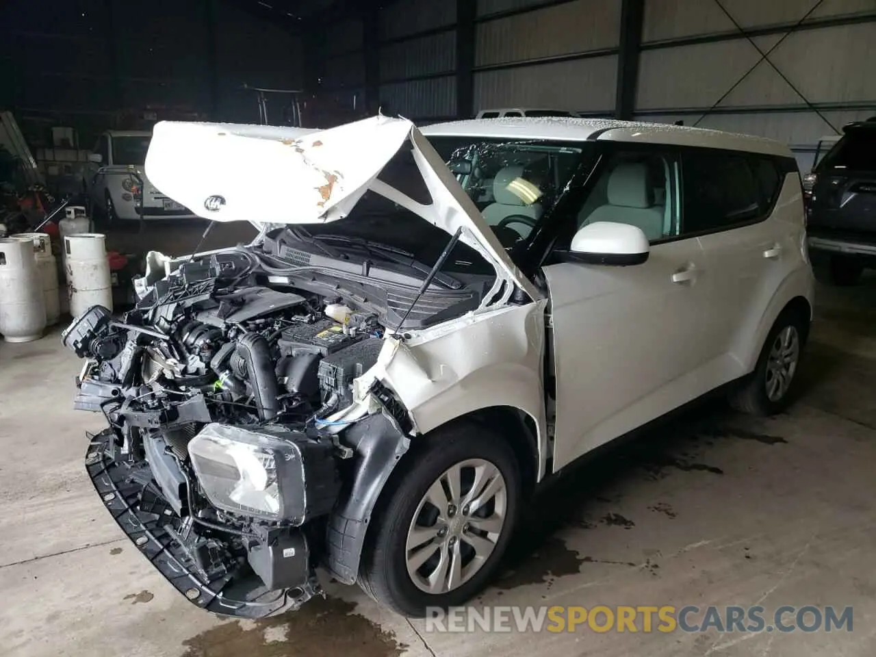 1 fotografías del automóvil dañado KNDJ23AUXM7129491 KIA SOUL 2021