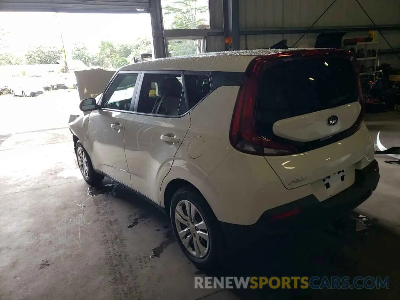 2 fotografías del automóvil dañado KNDJ23AUXM7129491 KIA SOUL 2021