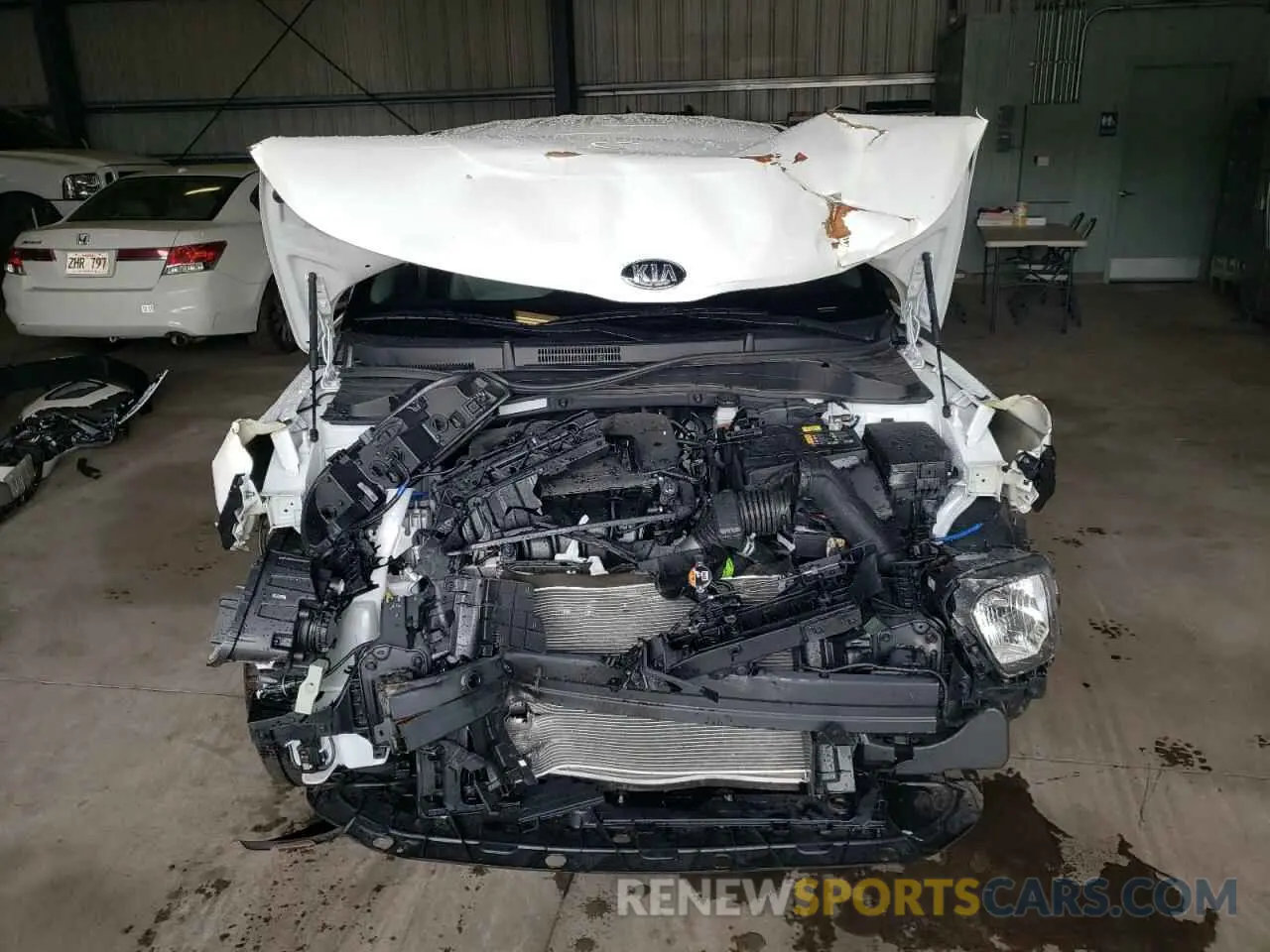 5 fotografías del automóvil dañado KNDJ23AUXM7129491 KIA SOUL 2021
