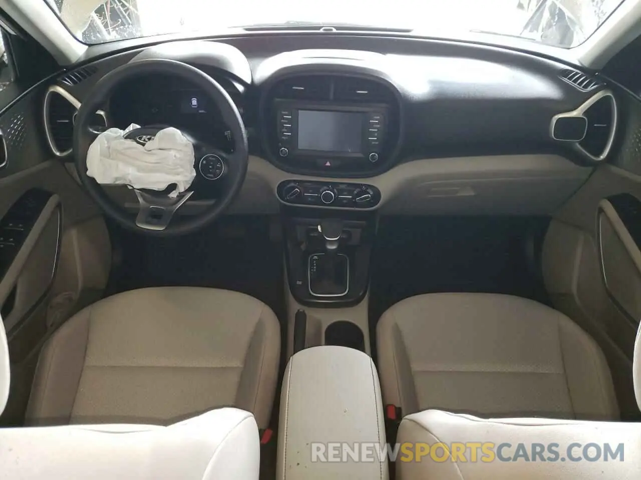 8 fotografías del automóvil dañado KNDJ23AUXM7129491 KIA SOUL 2021