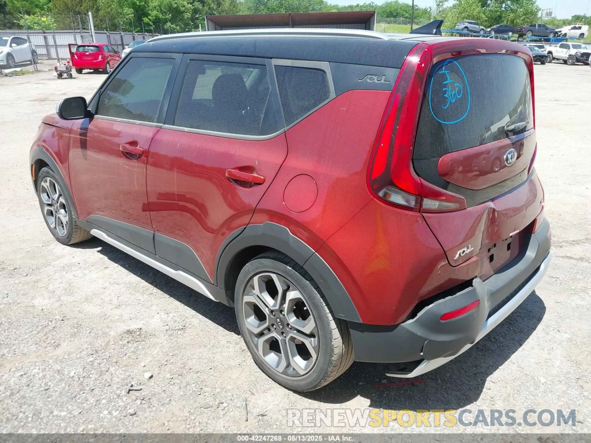 3 fotografías del automóvil dañado KNDJ23AUXM7132794 KIA SOUL 2021
