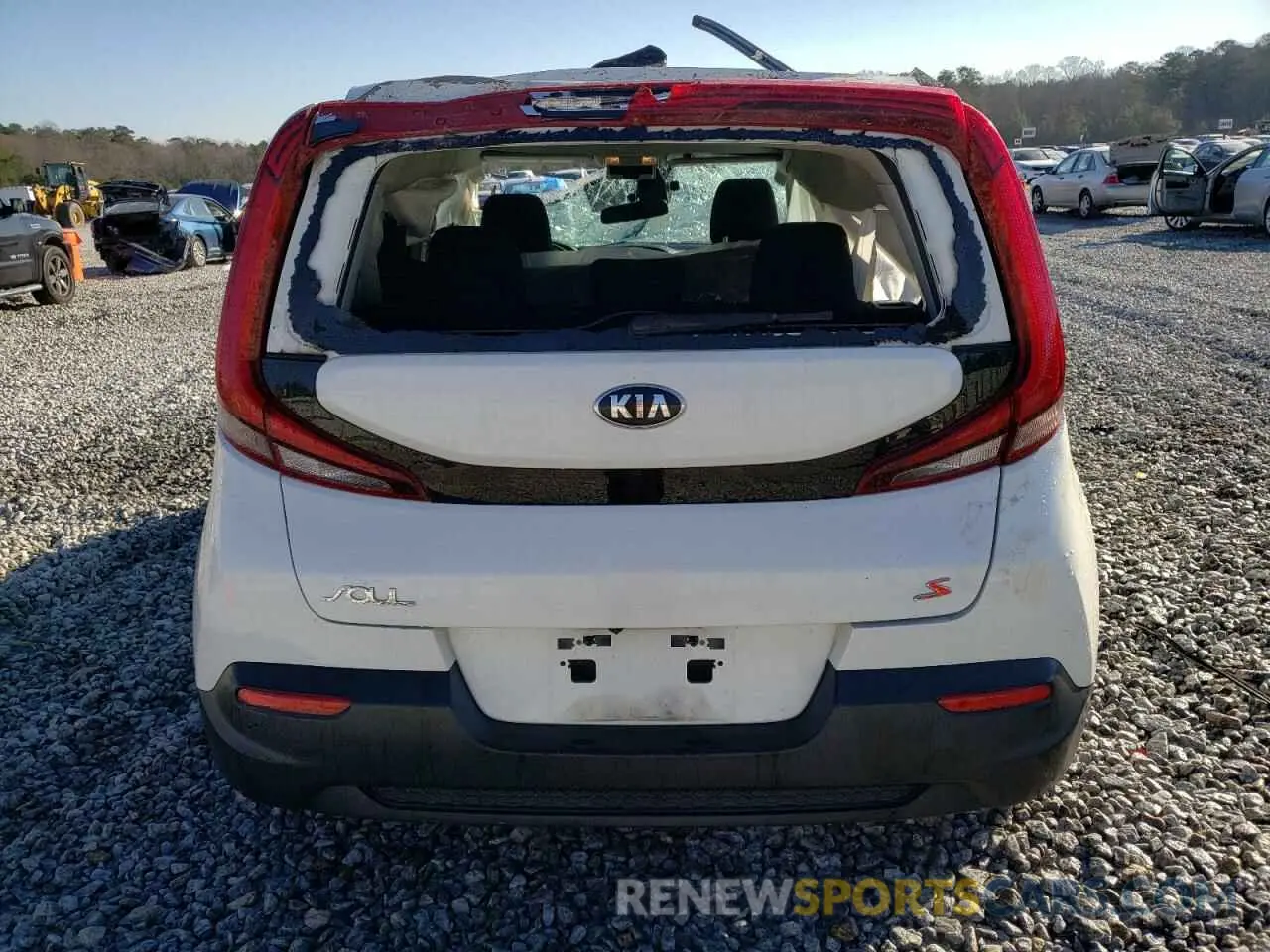 6 fotografías del automóvil dañado KNDJ23AUXM7140569 KIA SOUL 2021