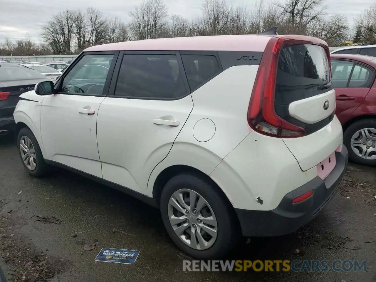 2 fotografías del automóvil dañado KNDJ23AUXM7746227 KIA SOUL 2021