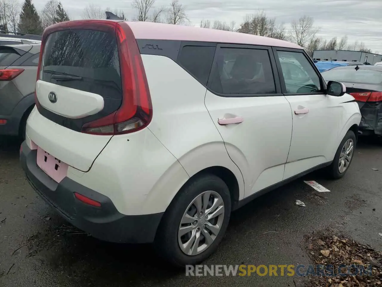3 fotografías del automóvil dañado KNDJ23AUXM7746227 KIA SOUL 2021