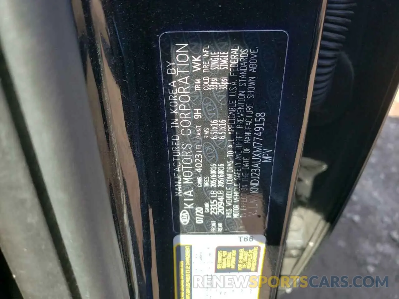 14 fotografías del automóvil dañado KNDJ23AUXM7749158 KIA SOUL 2021