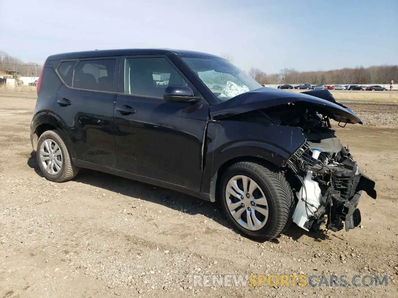 4 fotografías del automóvil dañado KNDJ23AUXM7749158 KIA SOUL 2021
