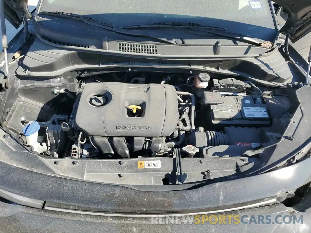 12 fotografías del automóvil dañado KNDJ23AUXM7762931 KIA SOUL 2021