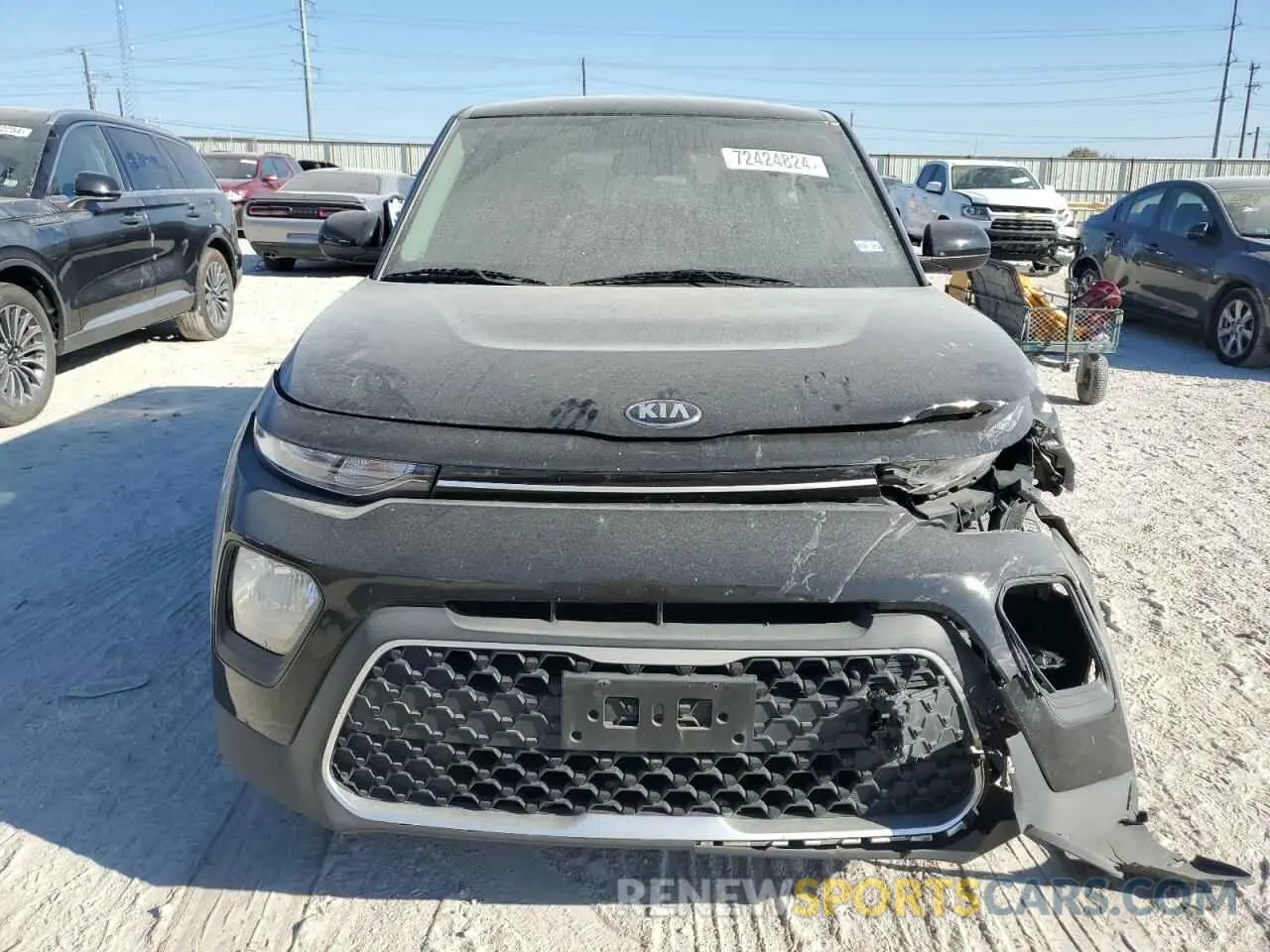 5 fotografías del automóvil dañado KNDJ23AUXM7762931 KIA SOUL 2021