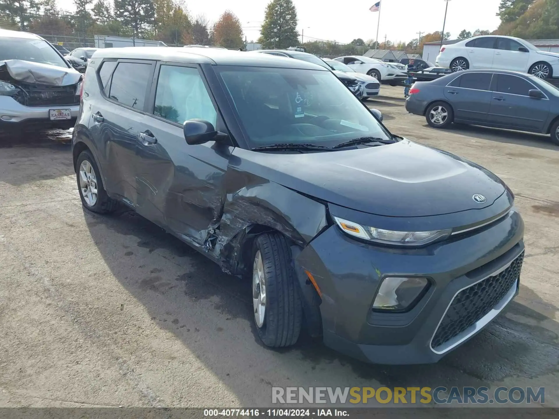 1 fotografías del automóvil dañado KNDJ23AUXM7772620 KIA SOUL 2021