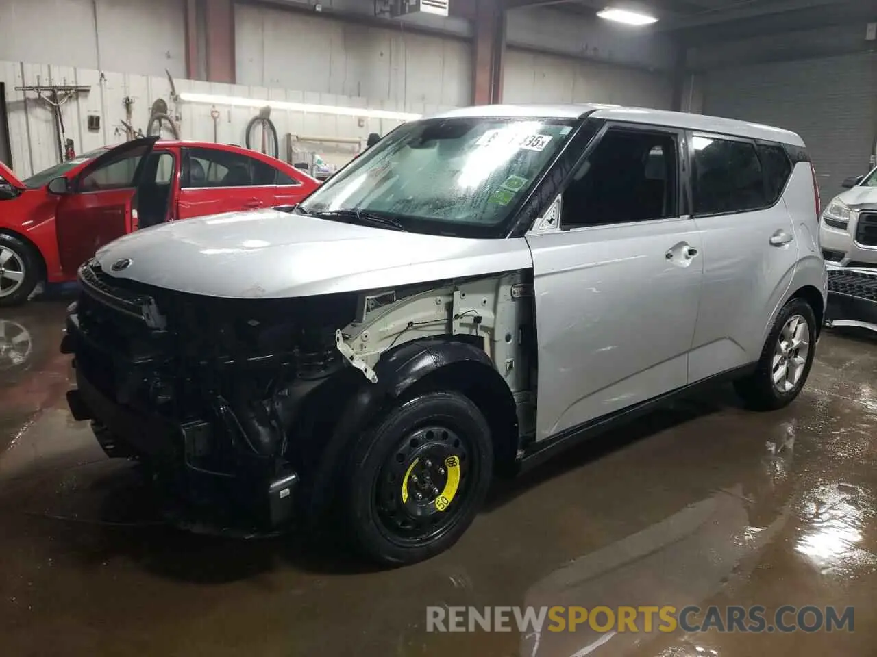 1 fotografías del automóvil dañado KNDJ23AUXM7781009 KIA SOUL 2021