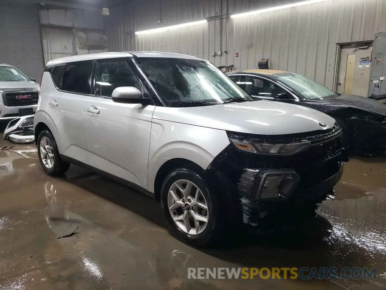 4 fotografías del automóvil dañado KNDJ23AUXM7781009 KIA SOUL 2021