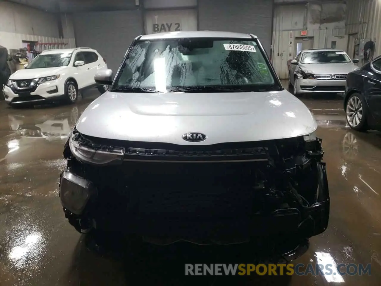 5 fotografías del automóvil dañado KNDJ23AUXM7781009 KIA SOUL 2021