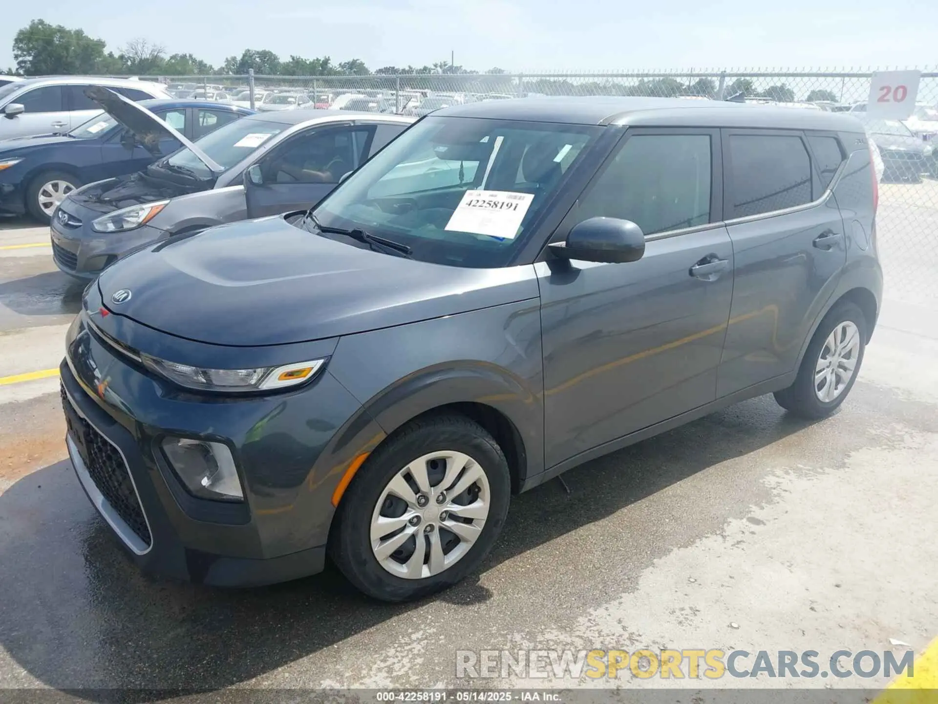 2 fotografías del automóvil dañado KNDJ23AUXM7787652 KIA SOUL 2021