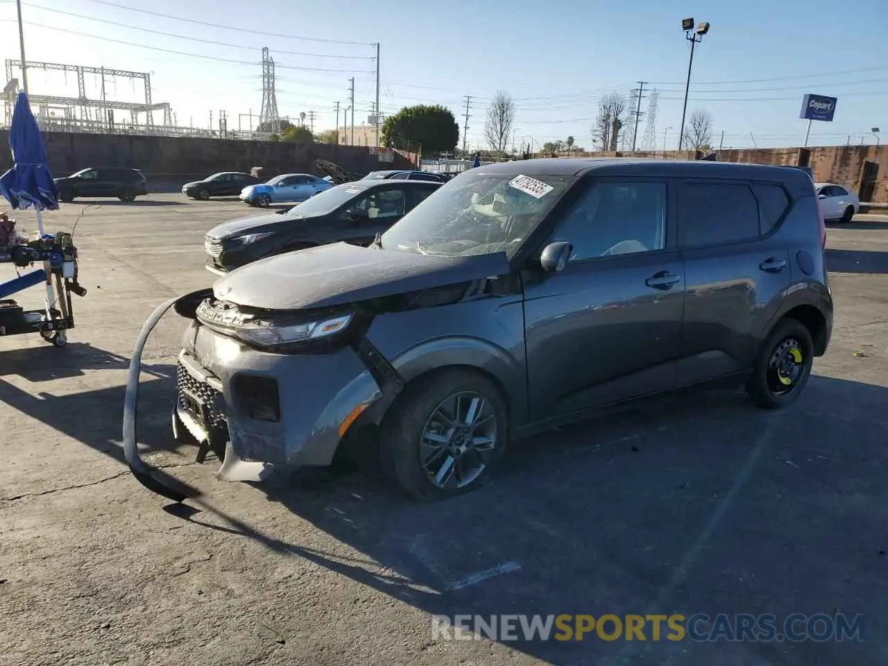 1 fotografías del automóvil dañado KNDJ23AUXM7794830 KIA SOUL 2021