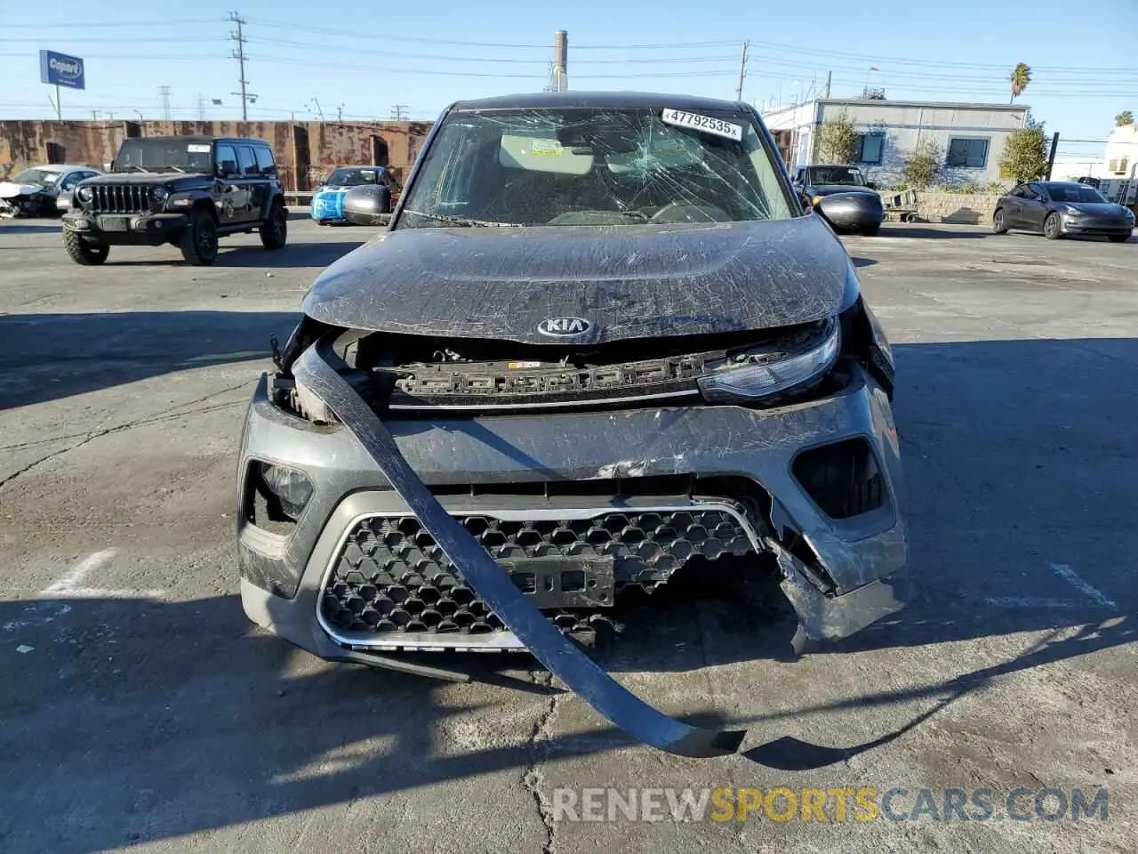 5 fotografías del automóvil dañado KNDJ23AUXM7794830 KIA SOUL 2021