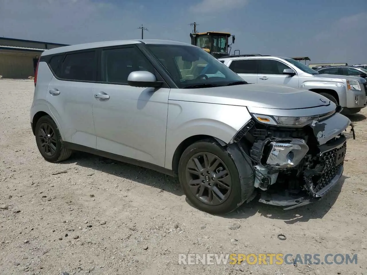 4 fotografías del automóvil dañado KNDJ33AU0M7764457 KIA SOUL 2021