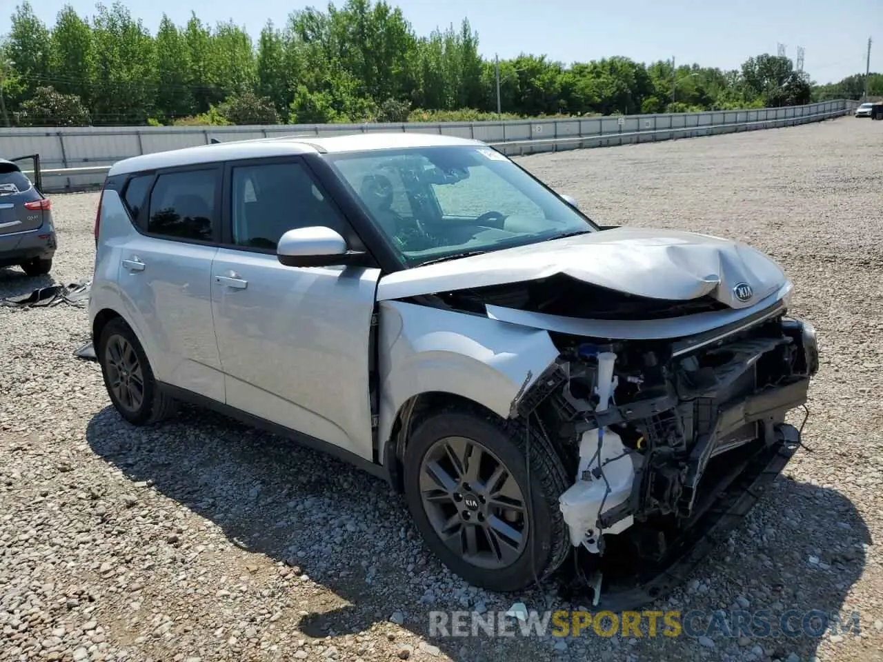 4 fotografías del automóvil dañado KNDJ33AU1M7750633 KIA SOUL 2021