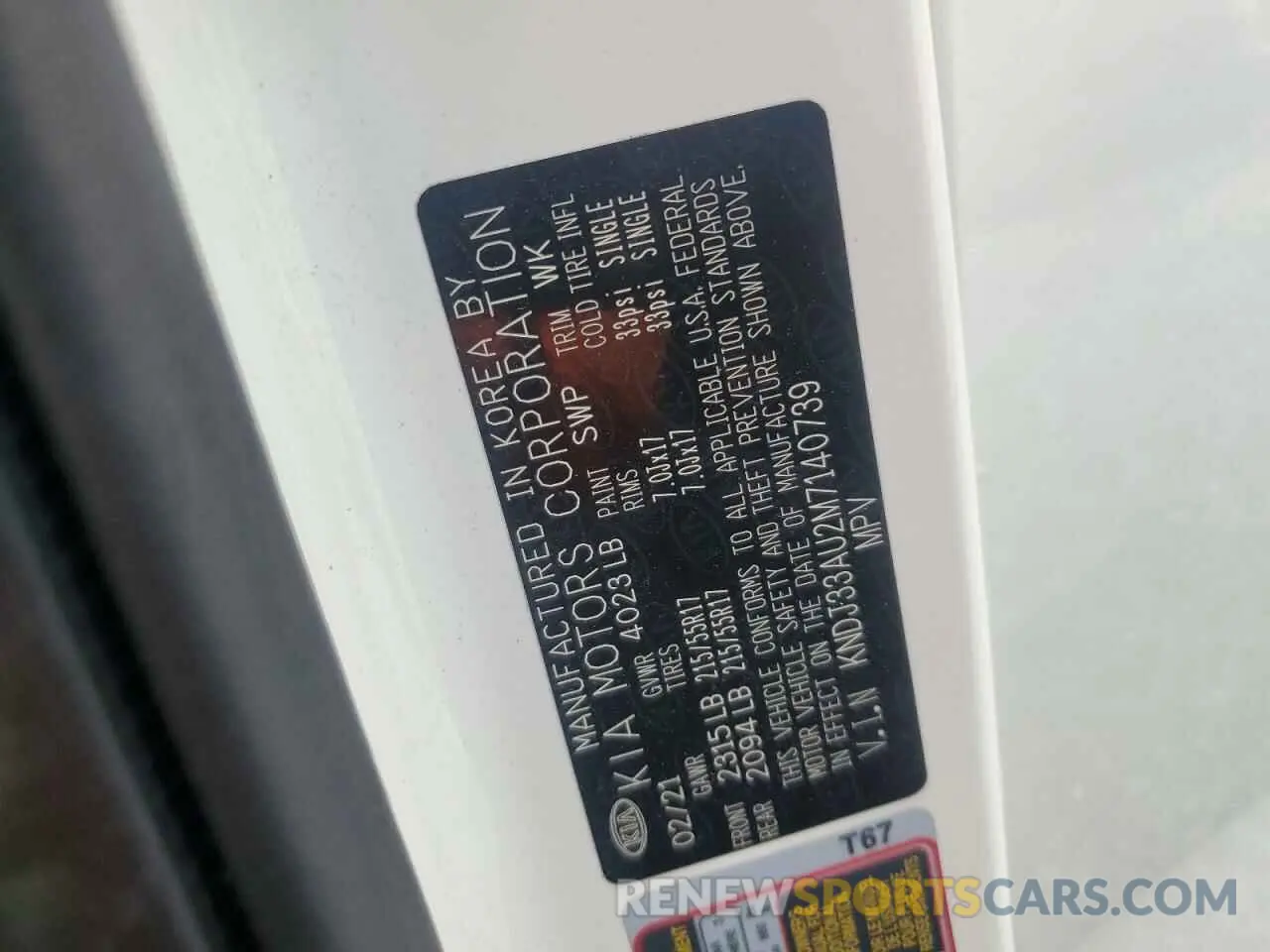 12 fotografías del automóvil dañado KNDJ33AU2M7140739 KIA SOUL 2021