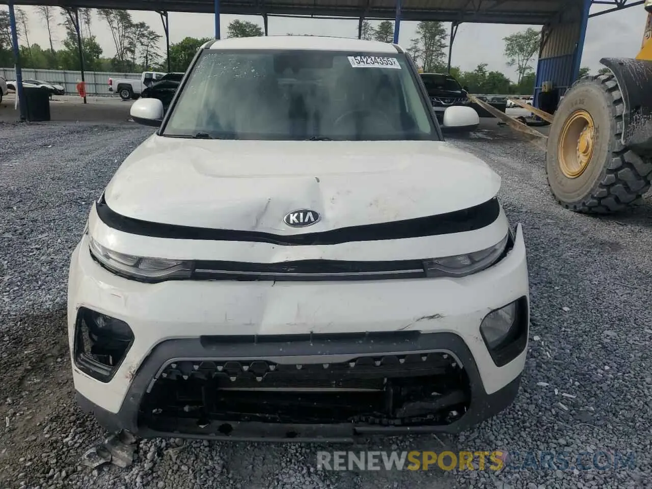 5 fotografías del automóvil dañado KNDJ33AU2M7140739 KIA SOUL 2021