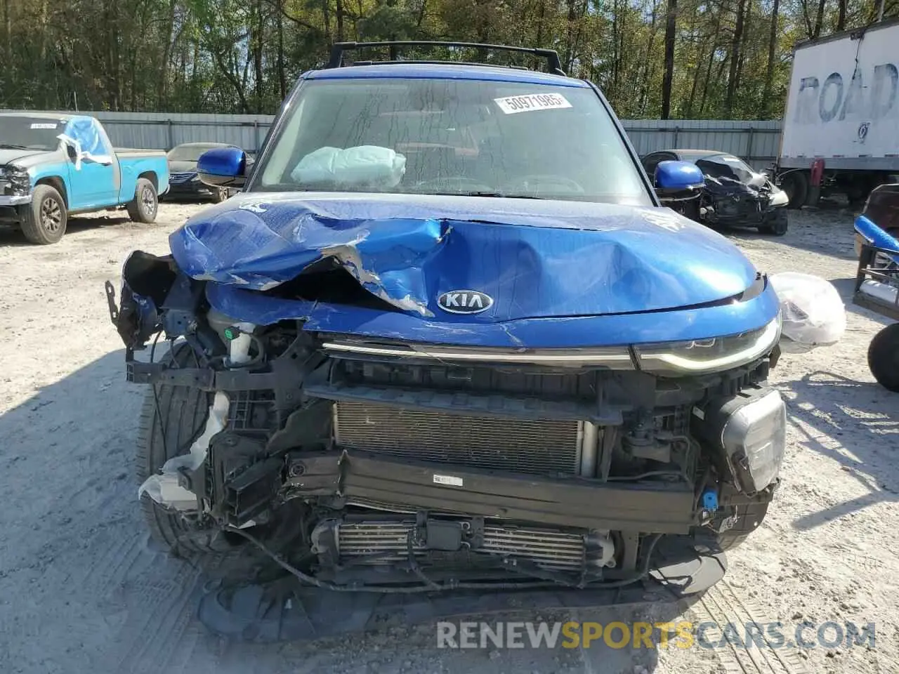 5 fotografías del automóvil dañado KNDJ53AF1M7740731 KIA SOUL 2021