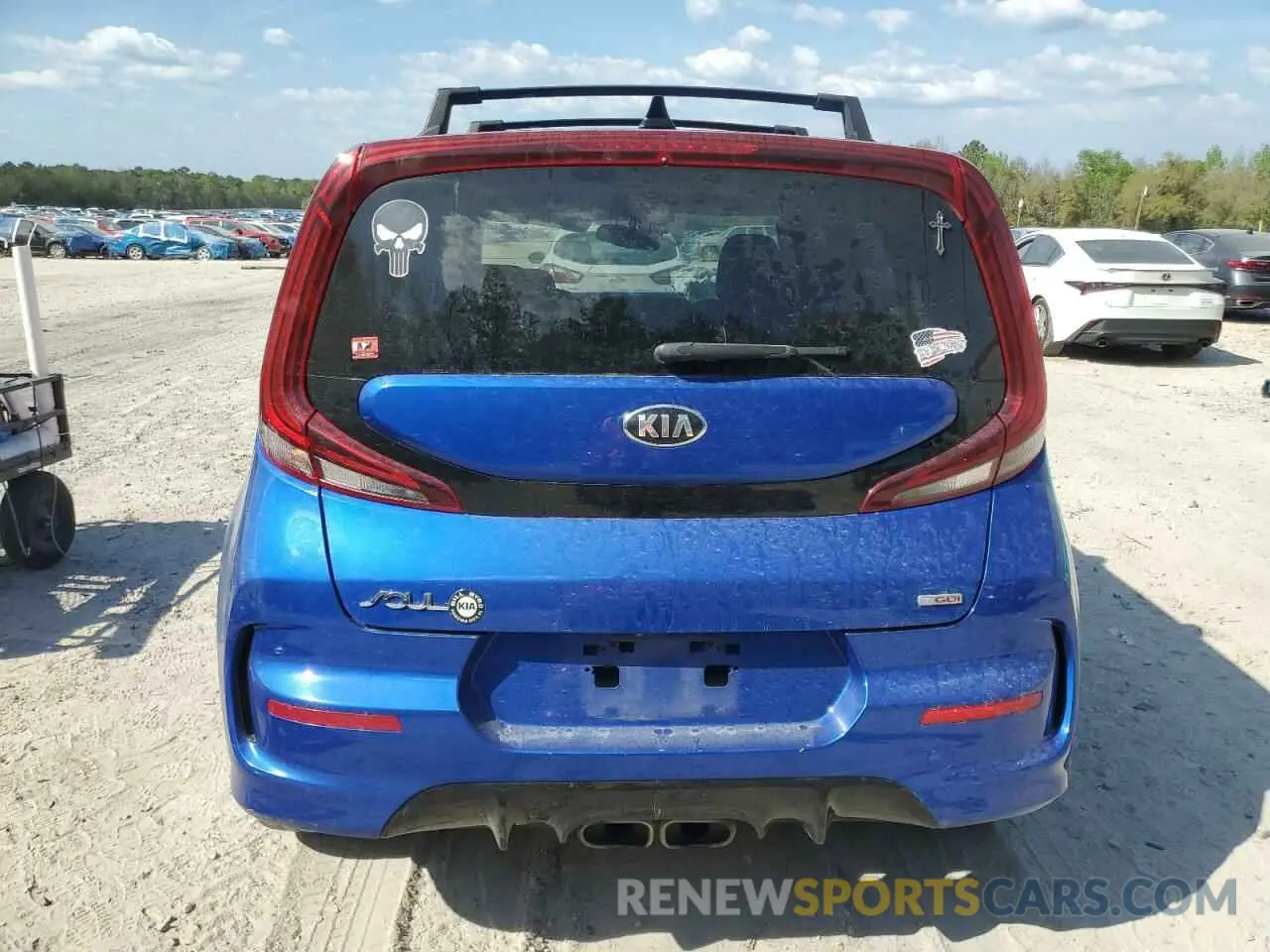6 fotografías del automóvil dañado KNDJ53AF1M7740731 KIA SOUL 2021