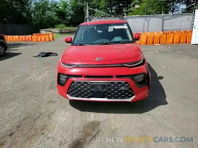 13 fotografías del automóvil dañado KNDJ53AFXM7757656 KIA SOUL 2021