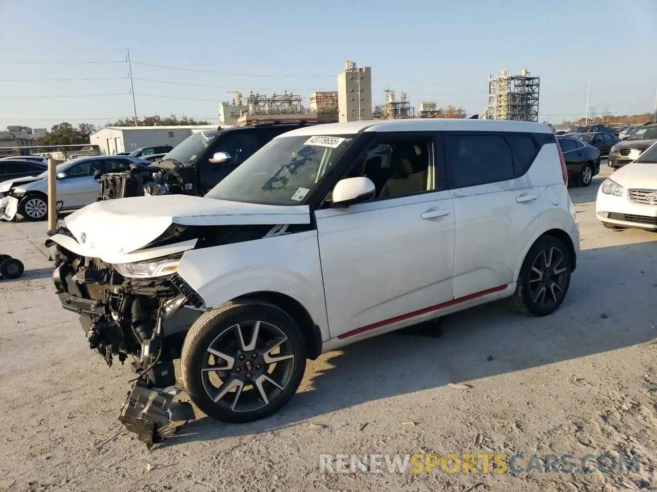 1 fotografías del automóvil dañado KNDJ63AU0M7137684 KIA SOUL 2021