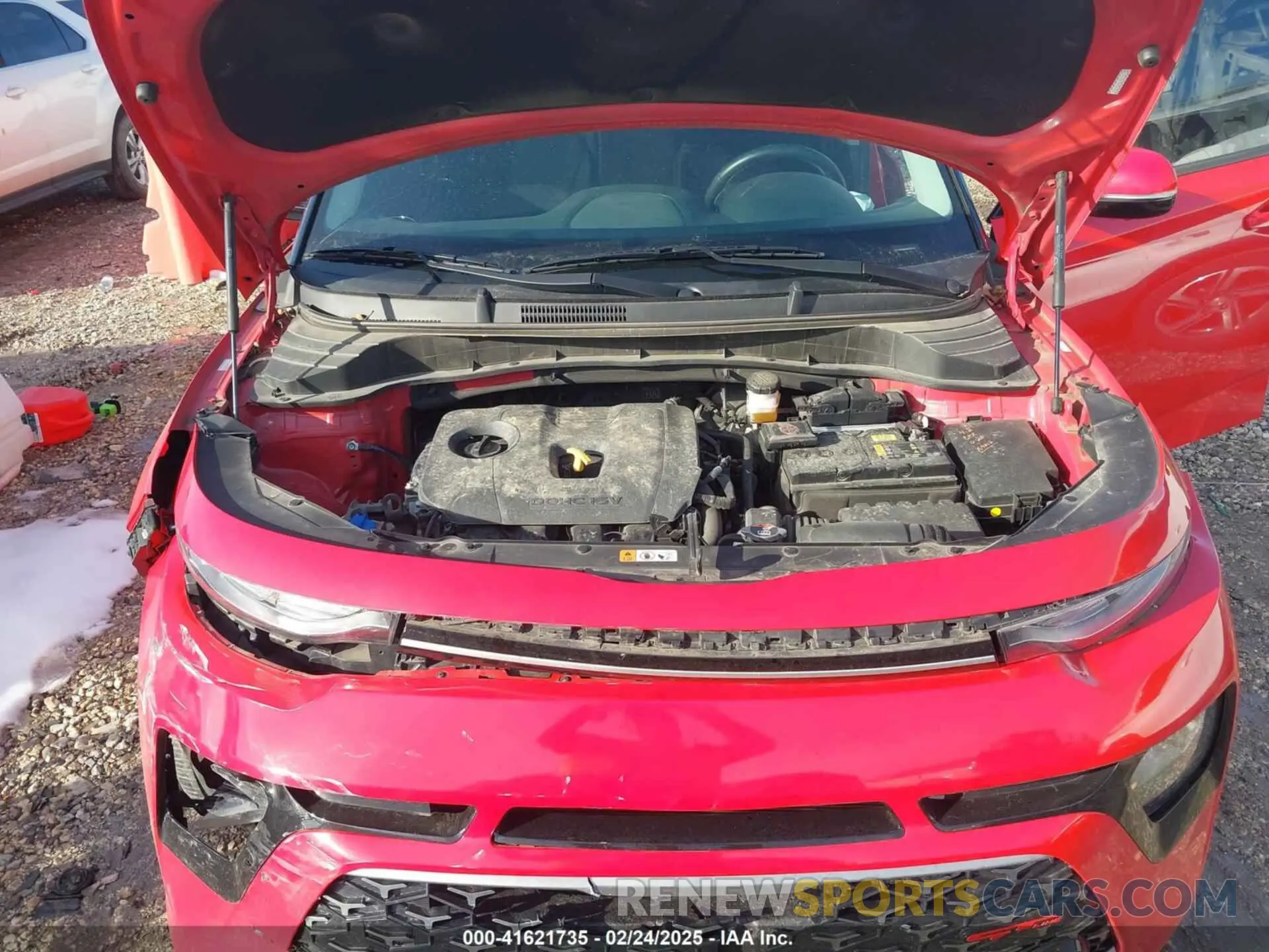 10 fotografías del automóvil dañado KNDJ63AU3M7744324 KIA SOUL 2021