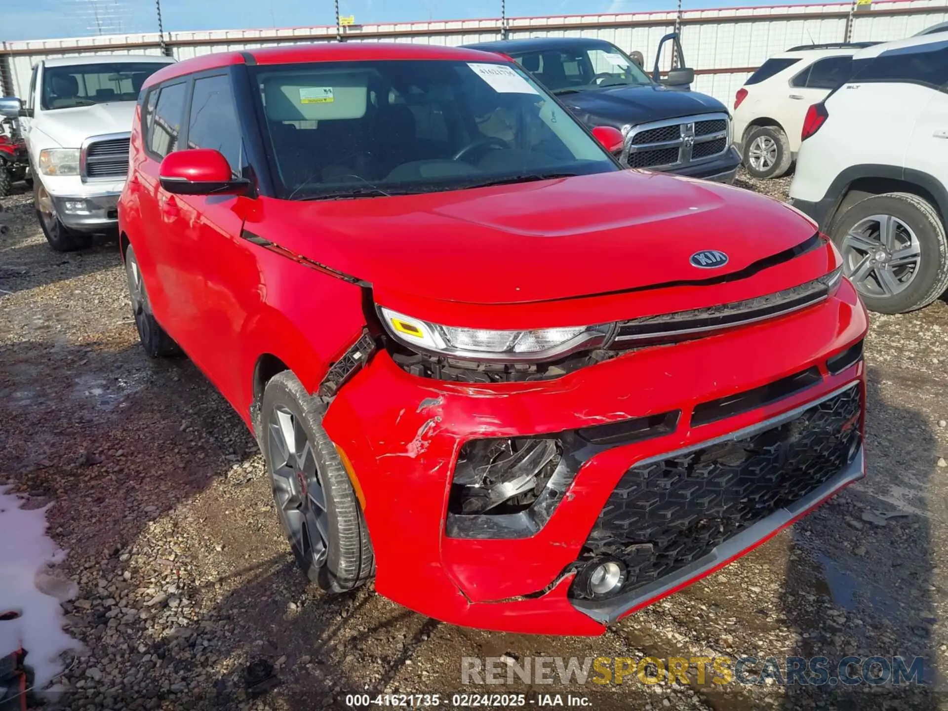 6 fotografías del automóvil dañado KNDJ63AU3M7744324 KIA SOUL 2021