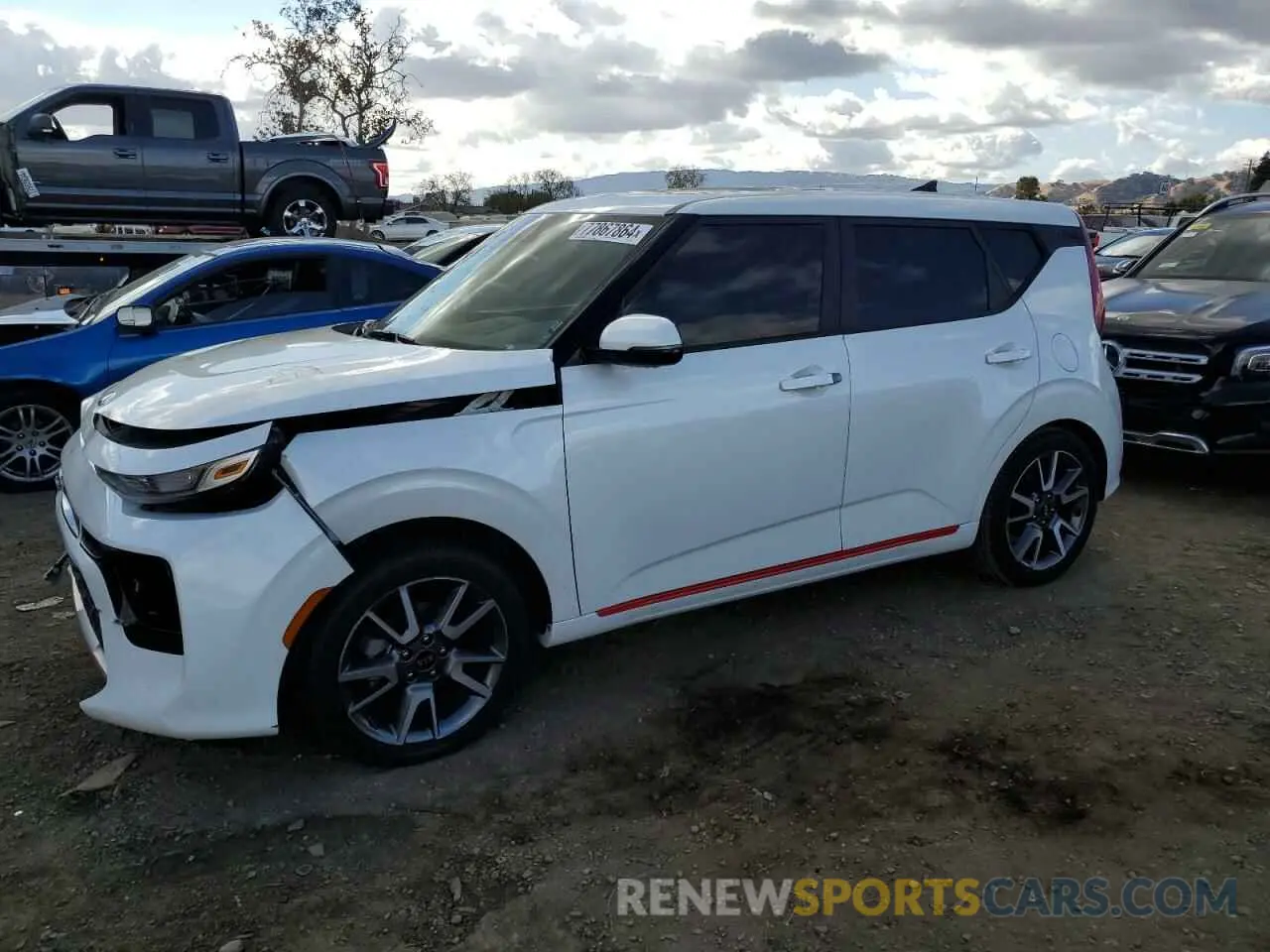 1 fotografías del automóvil dañado KNDJ63AU4M7744073 KIA SOUL 2021