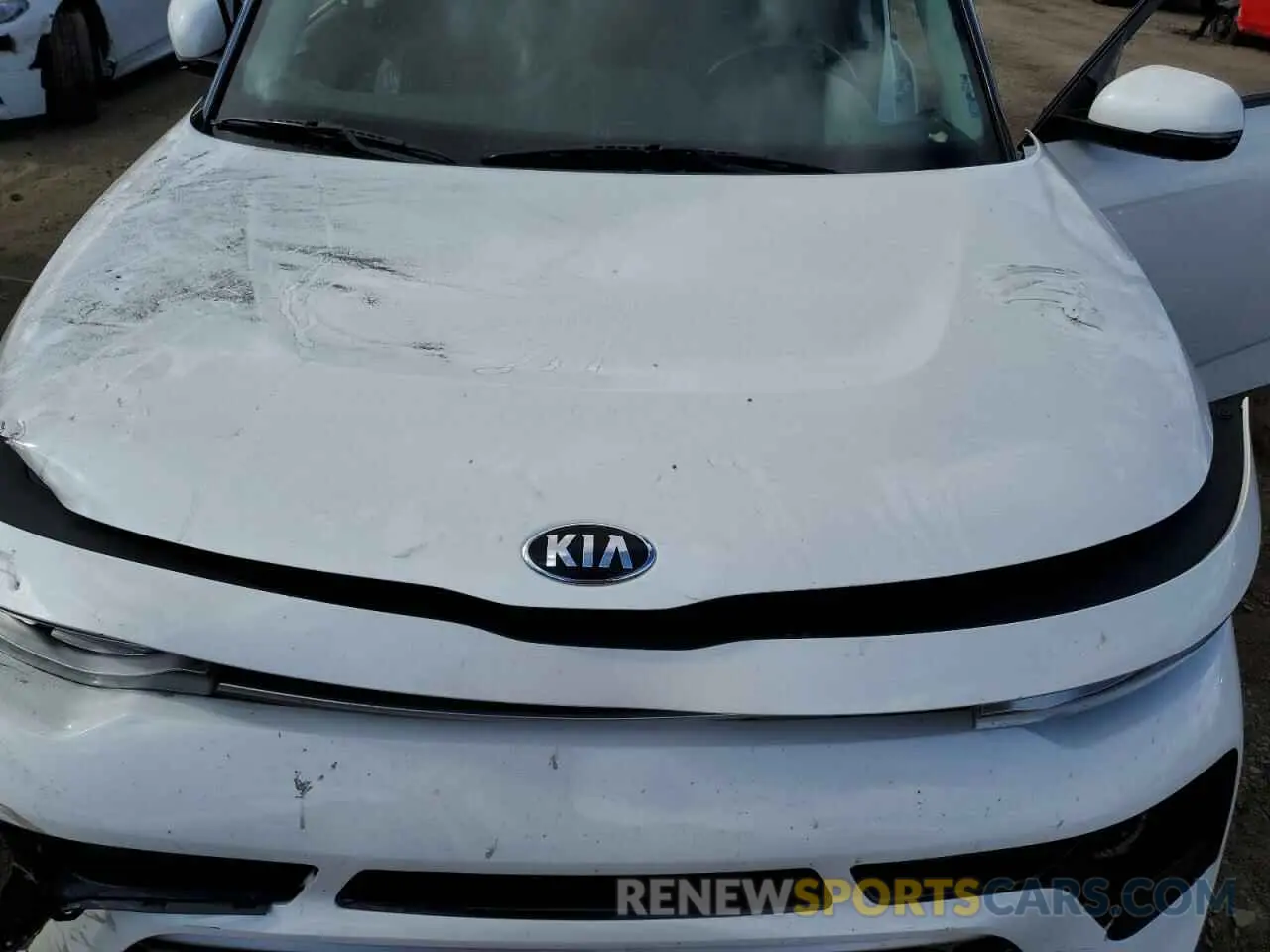 12 fotografías del automóvil dañado KNDJ63AU4M7744073 KIA SOUL 2021